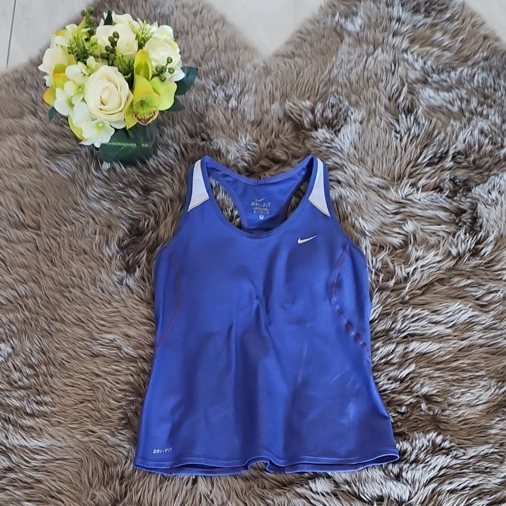 Nike Blue Athletic Tank Top